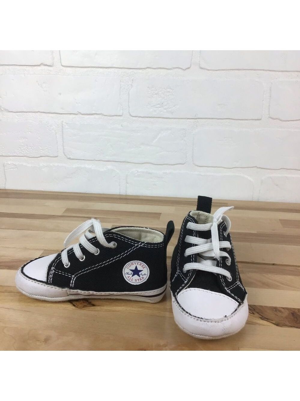 BABY Converse All Star Chuck Taylor  black shoes size 4